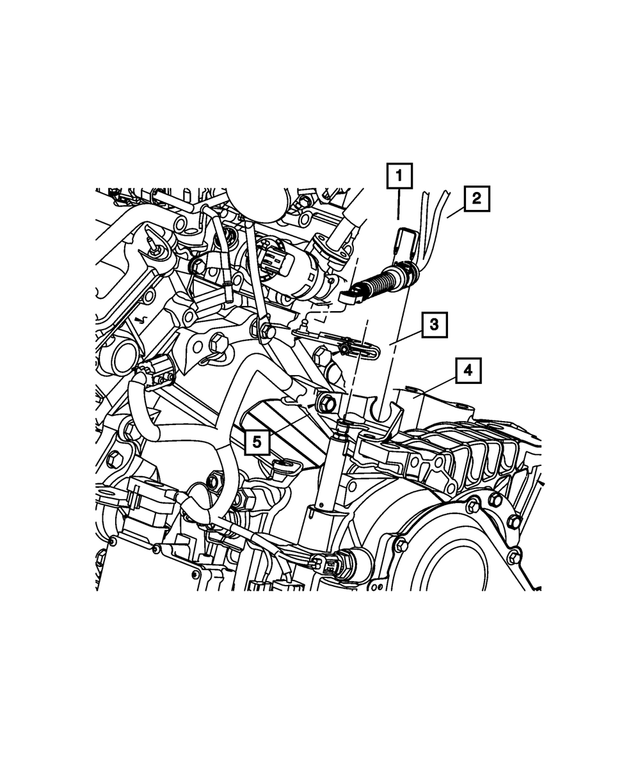 6502832 - 4-Speed; Automatic VLP Transaxle: Hex Flange Head Screw for Mopar Image