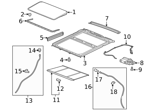 Sunroof for 2014 GMC Terrain #0