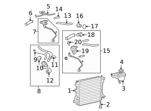 Thermostat & Housing for 2007 Ford Mustang #0