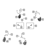 1BP02174AA - Electrical: Anti-lock Brakes Sensor, Bproauto for Mopar Image