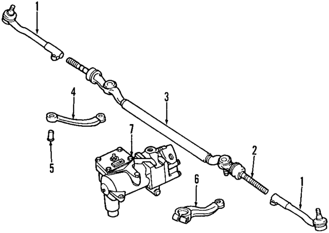 32211096060 - : Center Link for BMW: 540i Image