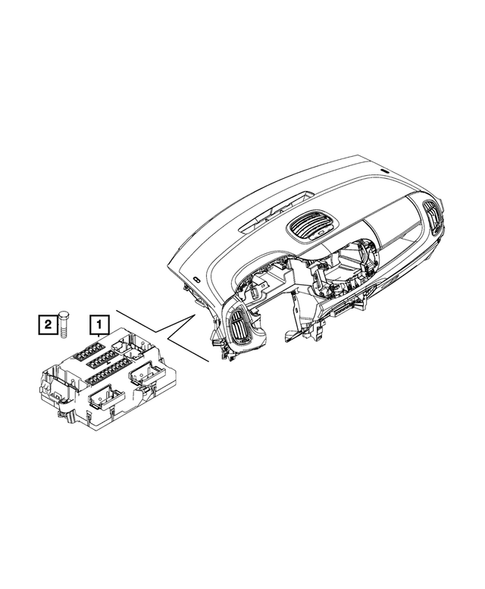 Keys, Modules and Engine Controllers for 2014 Fiat 500L #4
