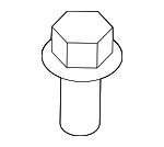 6509491AA - Body: Compartment Bolt for Mopar Image