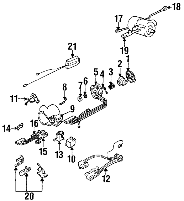 25609054 - : Shift Lever for GM Image