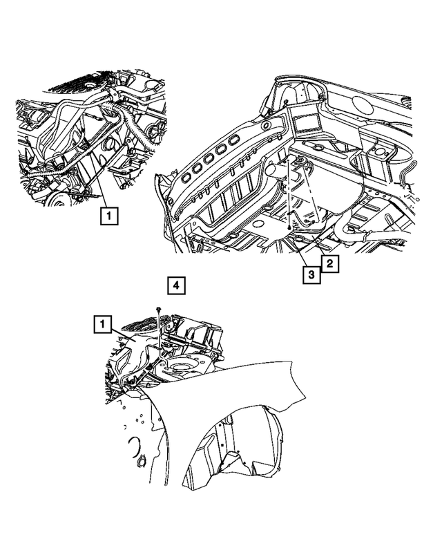 6505815AA - Electrical: Hex Flange Head Screw for Mopar Image