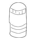 51247132829 - Body: Stop Bumper for BMW: 645Ci, 650i, M6 Image