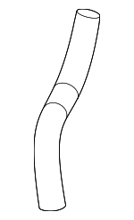 25415AA200 - : 2021-2024 Hyundai Elantra - Lower Hose for Hyundai: Elantra Image