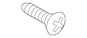MU461033 - Electrical: Combo Lamp Assembly Screw for Mitsubishi: Eclipse Cross, Lancer, Outlander, Outlander PHEV, Outlander Sport Image