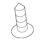 MR328954 - Body: Splash Guard Clip for Mitsubishi: Eclipse, Eclipse Cross, Endeavor, Galant, Lancer, Montero Sport, Outlander, Outlander PHEV, Outlander Sport Image