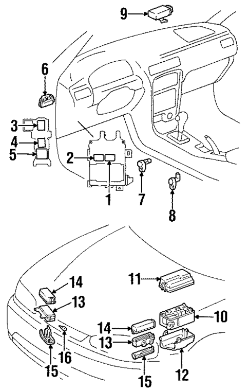 Window Defroster for 1998 Chevrolet Prizm #0