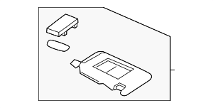 83230T20A91ZB - : Sun-Visor for Acura Image