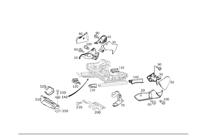 2099183030 - Driver Seat: Cover for Mercedes-Benz: 180C, C230, C320, CLK320, CLK350, CLK500, CLK55 AMG, CLK550, CLK63 AMG Image image