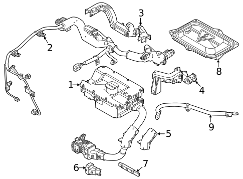 Body Wiring Harness & Components for 2026 Kia EV9 #0