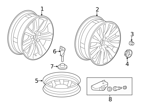 Wheels for 2016 Acura RLX #0