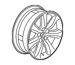 42800TY2A81 - : Wheel Assembly (18X8J) for Acura Image