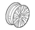 42800TY2A91 - : 2014-2016 Acura RLX - Wheel, Alloy for Acura: RLX Image