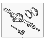15844584 - : Axle Assembly for Buick: Rainier Image