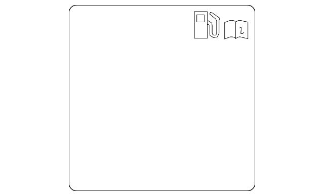 Info Label - BMW (71-22-7-599-549)