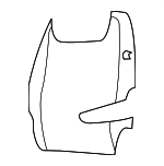 1QW401D5AA - Body: Seat Back Cover for Chrysler: Town &amp; Country | Dodge: Grand Caravan Image