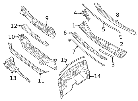 Cowl for 2013 Nissan Sentra #0