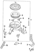 1650061A04 - : Air Cleaner Assembly for Nissan Image