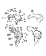 5184653AF - Cooling: Coolant Crossover for Mopar Image