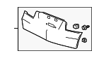 74891TL7A01ZC - Body: Lower Panel for Acura Image