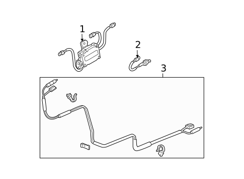 Antenna & Radio for 2004 Honda Accord #1