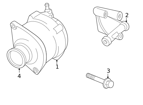 Alternator for 2004 Nissan Sentra #0