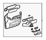 10405670 - Body: Door Trim Panel for Chevrolet: Venture | Oldsmobile: Silhouette Image