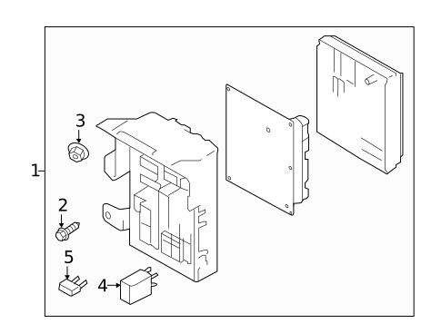 Electrical Components for 2021 Subaru Impreza #1