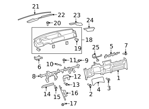Instrument Panel for 2014 Scion xB #0