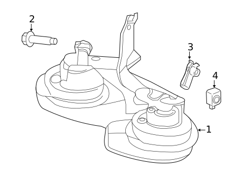 Horn for 2017 Lincoln MKC #0