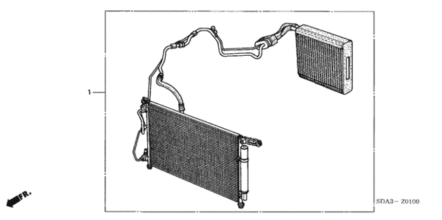 A/C Kit for 2004 Honda Accord #0