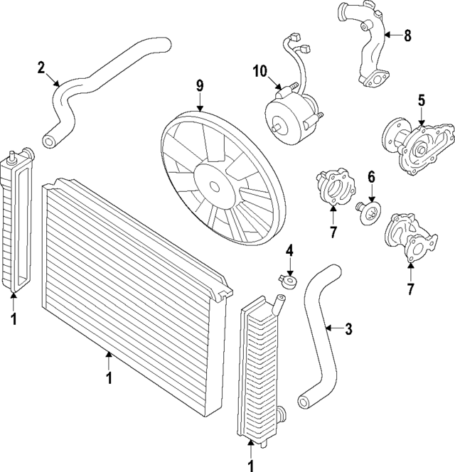 110610B010 - : Thermostat Housing for Nissan: Quest Image