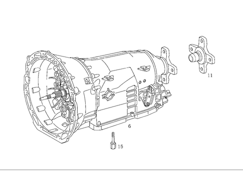 Transmission Assembly for 1992 Mercedes-Benz 500SEL #0