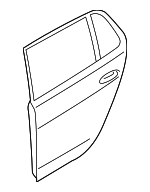 5GM833055C - Body: Door Shell for Volkswagen: Golf, GTI Image