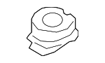 8S0806305 - Electrical: Headlight Grommet for Audi Image