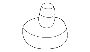 25530263 - Body: Hood Bumper for GM Image