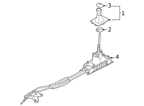 Gear Shift Control for 2022 Volkswagen Golf R #0