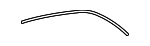 7576312110 - Body: Window Molding for Toyota Image