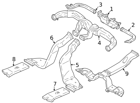 Ducts for 2021 Hyundai Kona Electric #0