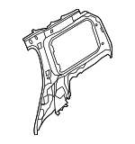 766301JA0A - Body: Inner Panel for Nissan: Quest Image