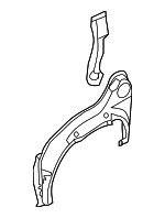 G67101JA0A - Body: Outer Wheelhouse for Nissan: Quest Image