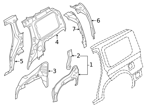 Inner Structure for 2014 Nissan Quest #0