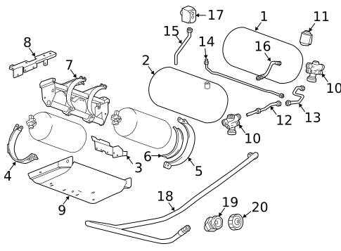 Hardware, Fasteners & Fittings for 2018 Chevrolet Express 2500 #0