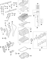 11112357458 - Engine: Cylinder Block for BMW Image