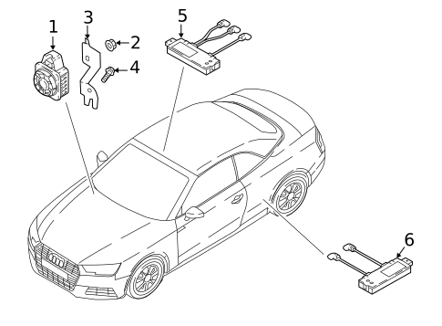 Alarm System for 2023 Audi A5 Quattro #1