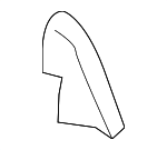 86616D9000 - Body: Side Retainer Lower Bracket for Kia: Sportage Image