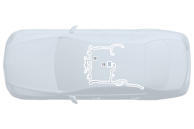 2135401029 - Electrical Equipment and Instruments: Electrical Wiring Harness for Mercedes-Benz: E300, E350, E43 AMG, E53 AMG, E63 AMG S Image image